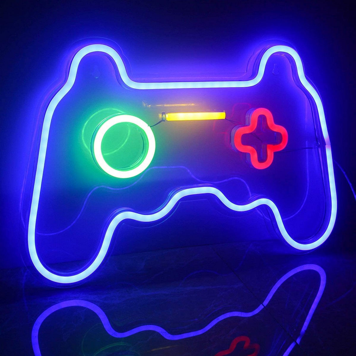 Neon LED Schild USB Licht Wand Deko Leuchte Gaming Setup Streamer  Beleuchtung