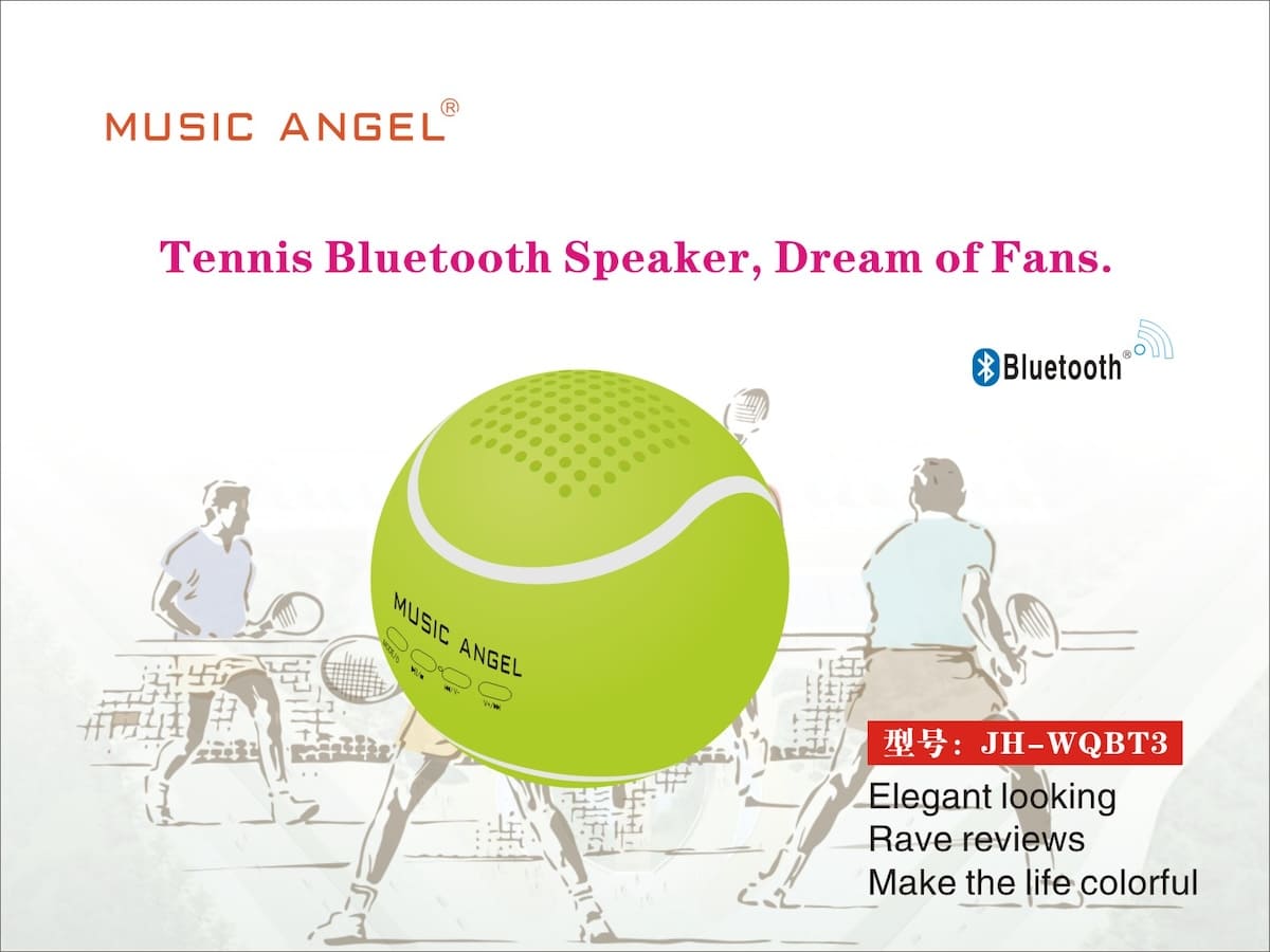 Tennisball-Lautsprecher für Handy-PC
