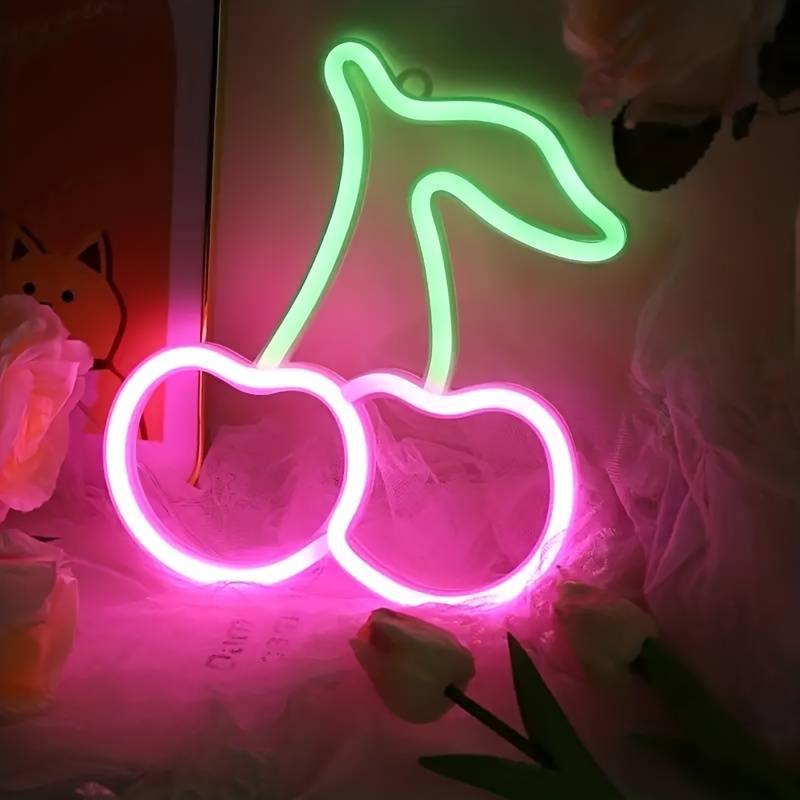 Kirsche LED leuchtendes Neonschild