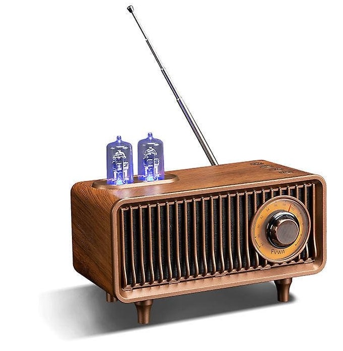 Retro Vintage Bluetooth-Radio aus Holz