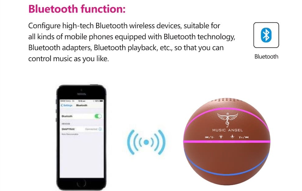 Ball Mini tragbarer Lautsprecher Bluetooth tragbar