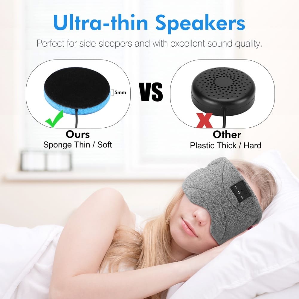 Hörgeräte gegen Lärm Schlafmaske